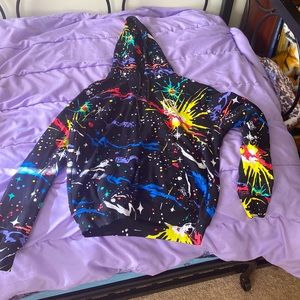 A colorful chill hoodie, selling because I have too many like it.